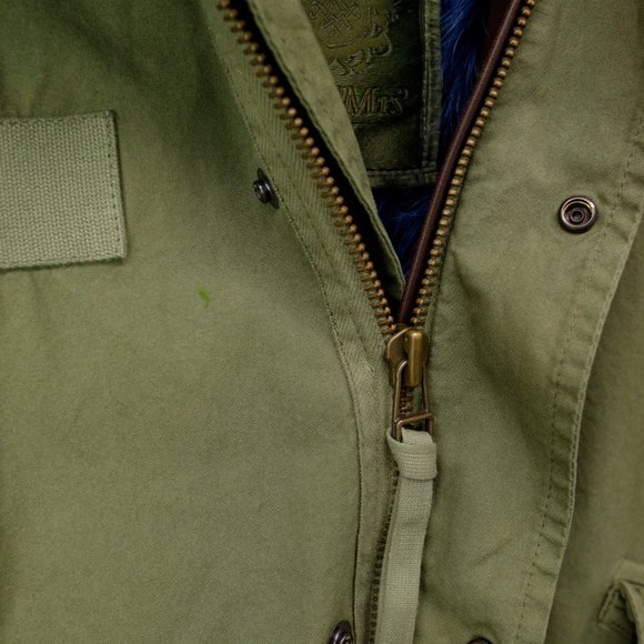 Mr & Mrs Italy Fur Lined Military Style Parka - Picture 9 of 15